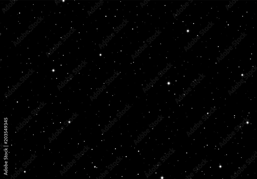 Aufkleber Abstract background with stars for template or design element