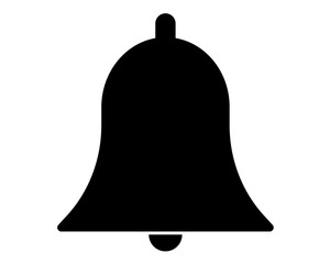 Bell pictogram vector icon 