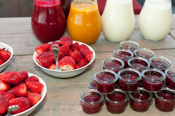 fresh fruit  dessert buffet