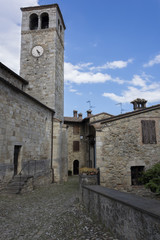 Fototapeta na wymiar Borgo di Vigoleno