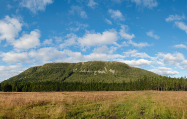 Fototapeta na wymiar Panorama of Fulufjället Mountain in Sweden