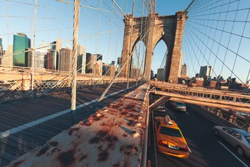 Fotobehang New York Brooklyn Bridge - NYC