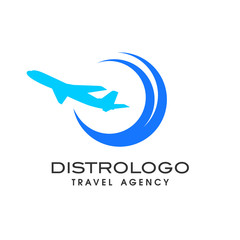 travel agency logo vector template. Holiday logo template vector icon 