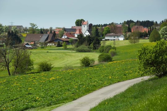 Teilort Krumbach der Gemeinde Sauldorf im Landkreis Sigmarigen