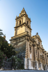 Fototapeta na wymiar Cathedral of San Giovanni Battista in Ragusa, Sicily, Italy