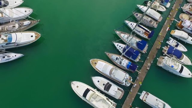 Adriatic Sea Port. Trani. Apulia. Province of Barletta-Andria-Trani. Boats and yachts