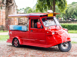 Red Tuk Tuk, Thailand.