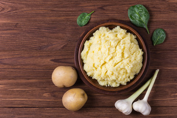 Homemade mashed potato