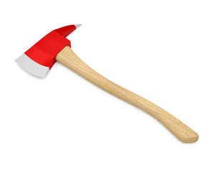 Fireman Axe Isolated