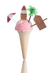 Summer icecream cone