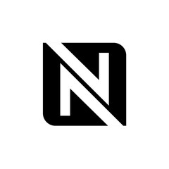 N letter logo design for company, idea, and trendy