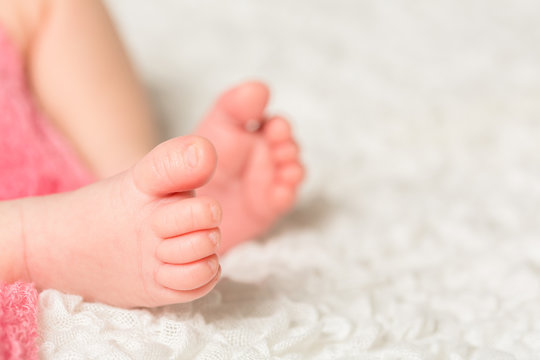little infant foot