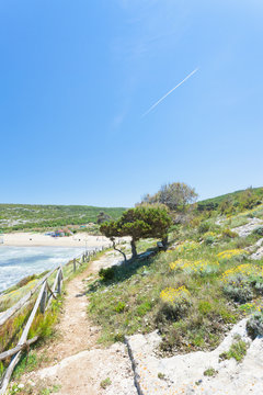 Lido Cala Lunga, Apulia - Beautiful landscape around the beach of Cala Lunga