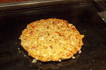 お好み焼き　ジャパニーズフード　B級グルメ