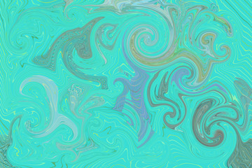 Naklejka premium Abstract pixel twirls effects for background or texture Creative, light, smooth & dreamy.