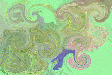 Abstract pixel twirls effects for background or texture Decoration, illustration, light & dreamy.