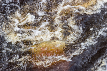 Stormy water, close-up, background