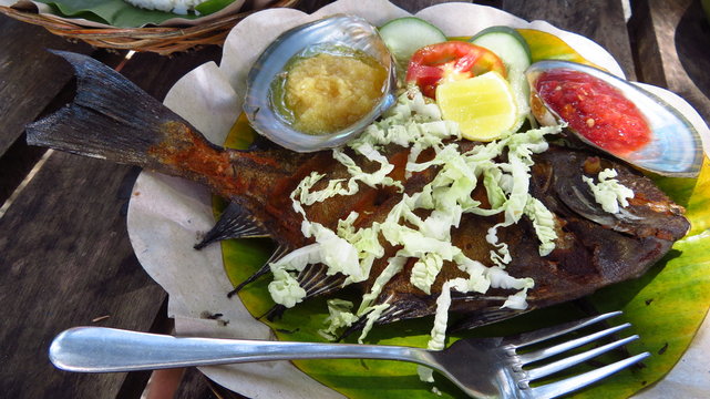 Gegrillter Meerfisch - Lombok / Secret-Gili