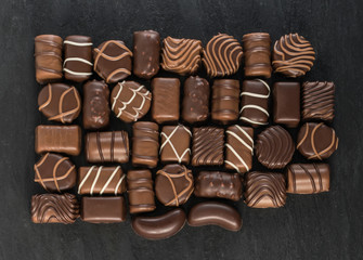Chocolate Sweets Background