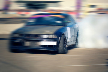Fototapeta premium drift car battle