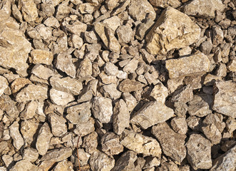 background of small and large stones