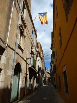 Torroella de Montgri,pueblo del Emporda  en Girona, Costa Brava (Cataluña,España). 