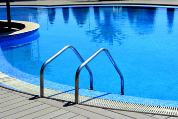 Obraz premium the pool at the hotel