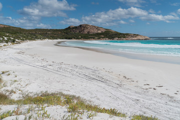 White Wharton Beach on a summer day, one of the most beautiful places in the Cape Le Grand National...
