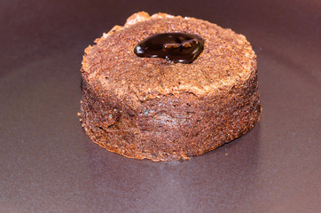 Fresh delicious brownie