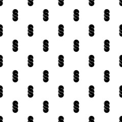 Bread pattern vector seamless repeating for any web design