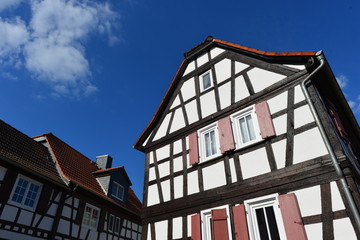 Fachwerkhäuser in Roßdorf (Bruchköbel) Hessen 