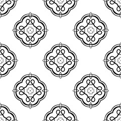 Retro seamless pattern