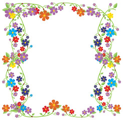 Summer Floral Background