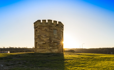 Macquarie Watch Tower at Sunrise