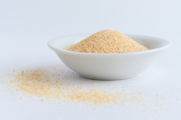 Garlic Powder in a White bowl