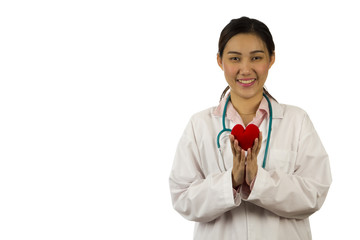 Young female doctor