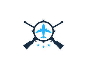 Hunting Travel Logo Icon Design Element