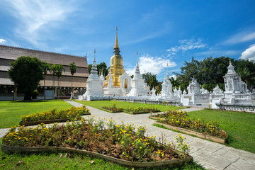 Wat Suan Dok is a Buddhist temple (Wat) in Chiang Mai, northern Thailand.