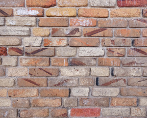 Fototapeta premium colorful brick wall detail