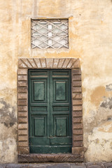 Exterior of old building, Lucca