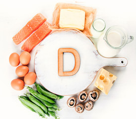 Natural foods rich in vitamin D