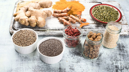 Various superfoods
