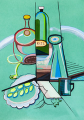 Still life in modern stile © krimzoya46