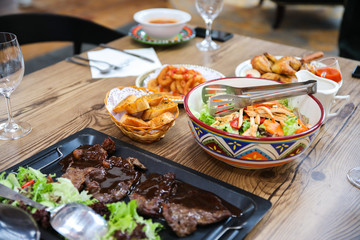 Food at the party