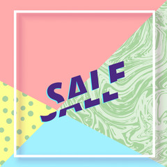 Summer Sale Square Card