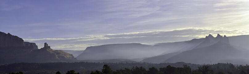 Sunrise over Sedona, Arizona