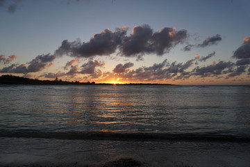Sonnenuntergang  aufcayo Coco, Jardines Del Rey, Kuba