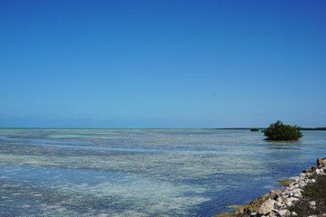 Lagune auf Cayo Coco, Kuba