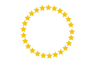 Estrellas de la bandera de Europa.