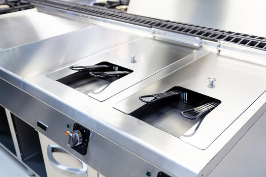 Stainless industrial fryer